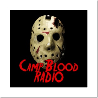 Camp Blood Radio Friday the 13th Posters and Art